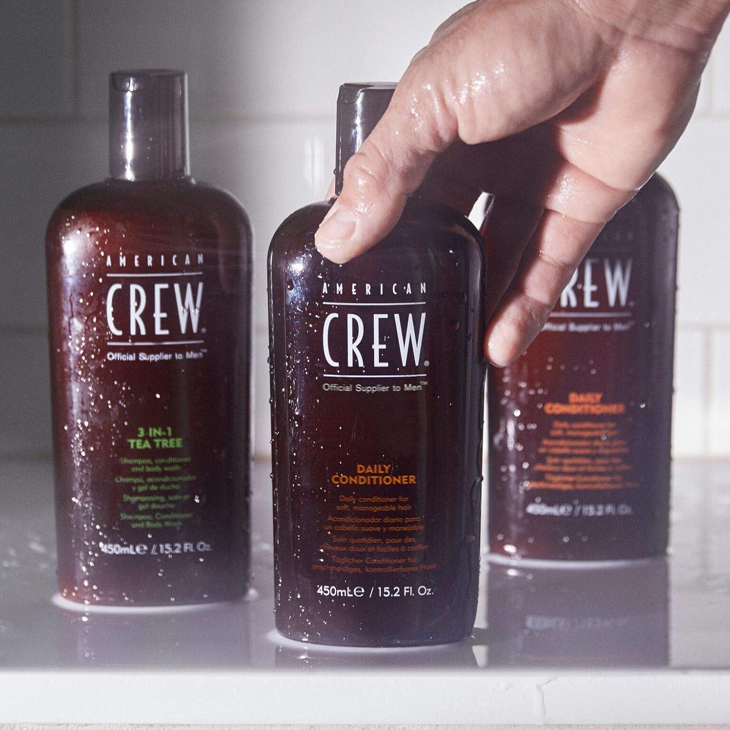 Men’s Conditioner by American Crew, Daily Conditioner for Soft, Manageable Hair, 15.2 Oz(15.2 Ounce (Pack of 1))