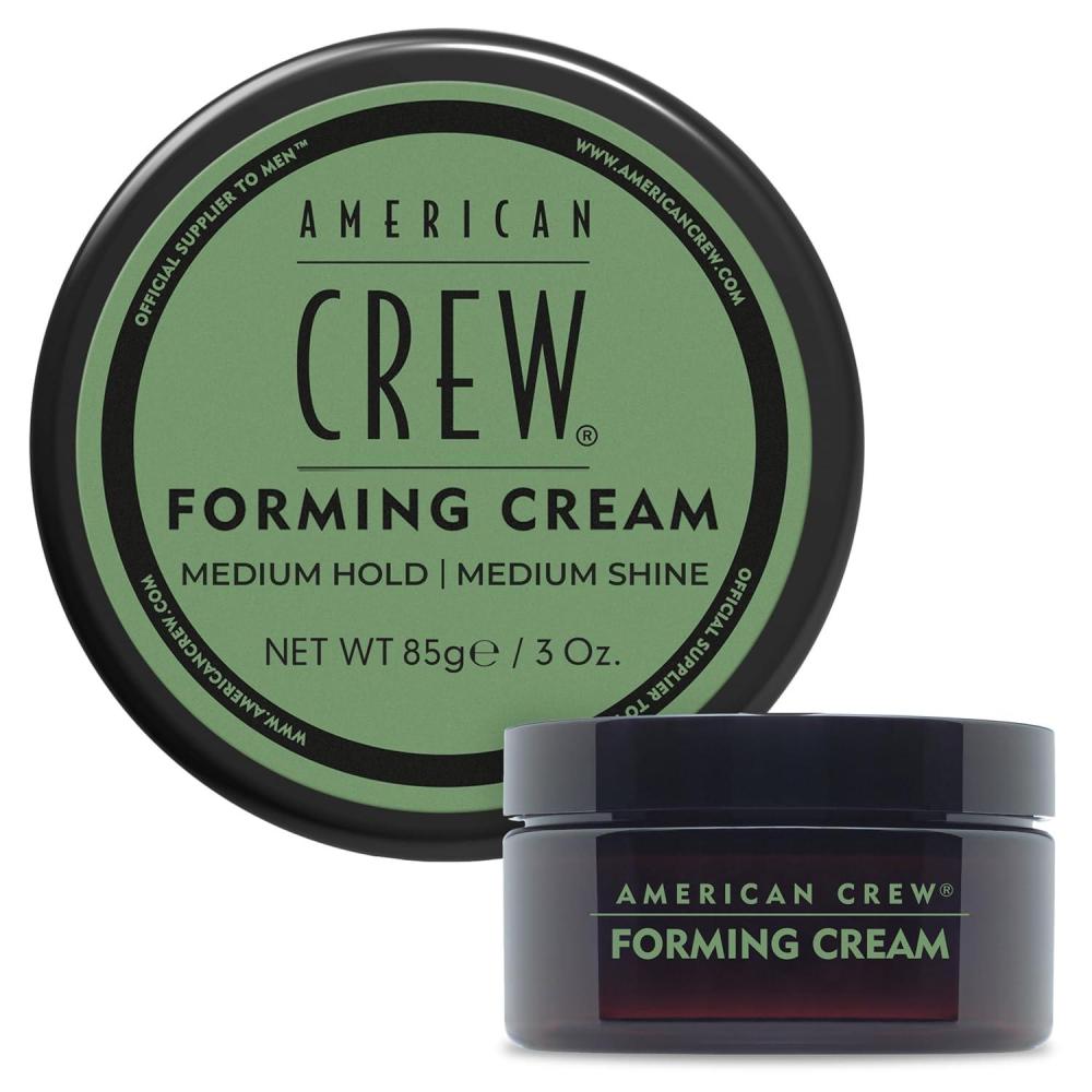 American Crew Men’s Hair Forming Cream, Like Hair Gel with Medium Hold & Medium Shine, 3 oz(3 Ounce (Pack of 1))