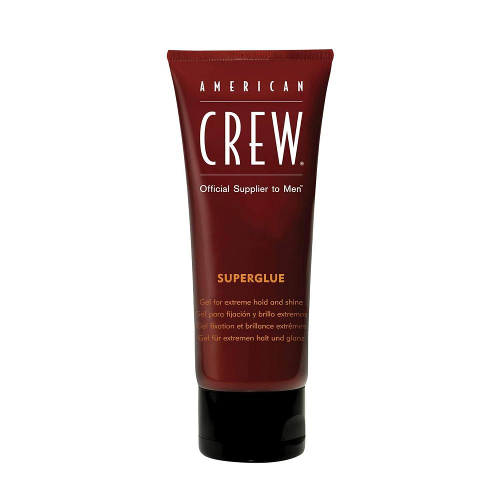 American Crew Men’s Hair Gel, Extreme Hold & Shine, 3.3 Fl Oz