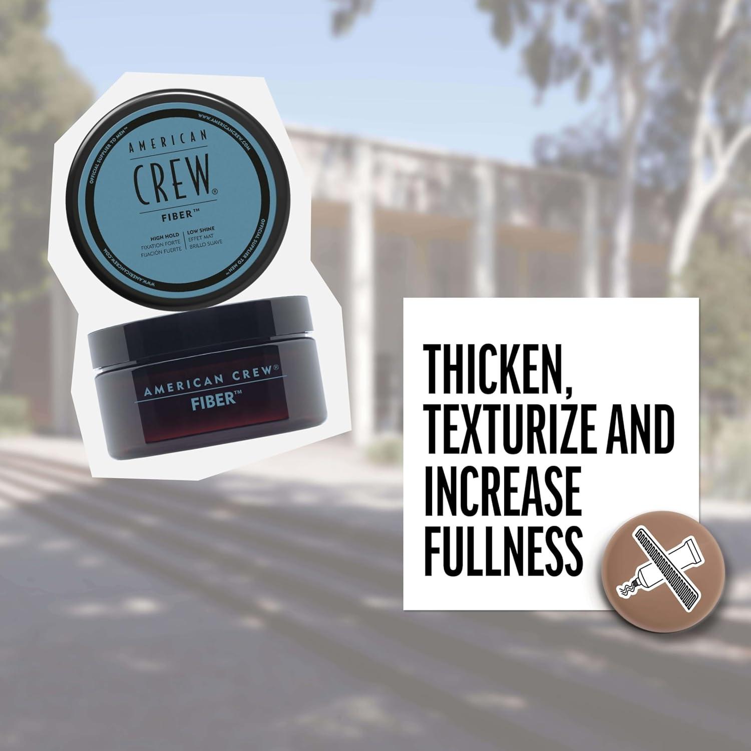 American Crew Men’s Hair Fiber, Like Hair Gel with High Hold & Low Shine, 3 oz(3 Ounce (Pack of 1))