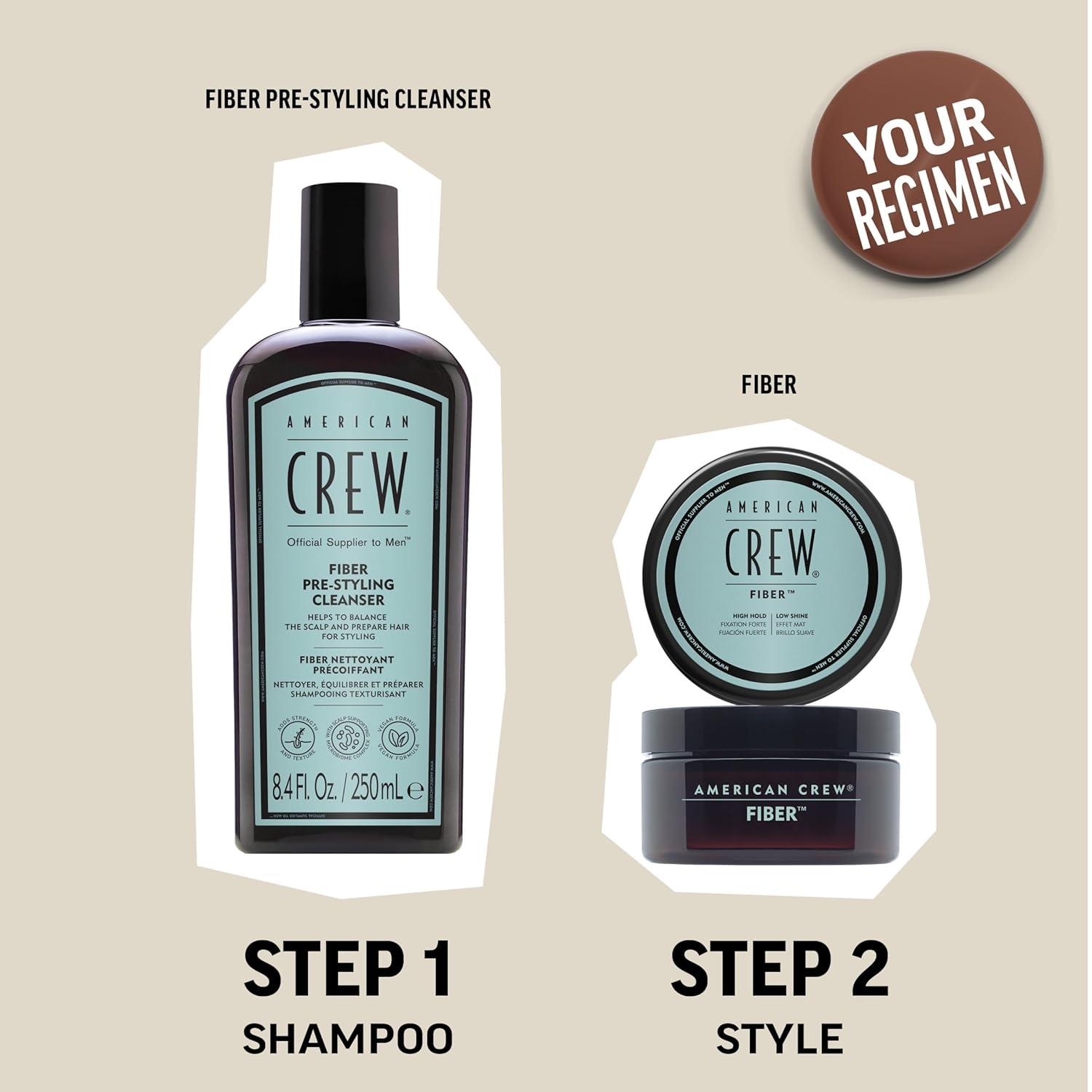 American Crew Men’s Hair Fiber, Like Hair Gel with High Hold & Low Shine, 3 oz(3 Ounce (Pack of 1))