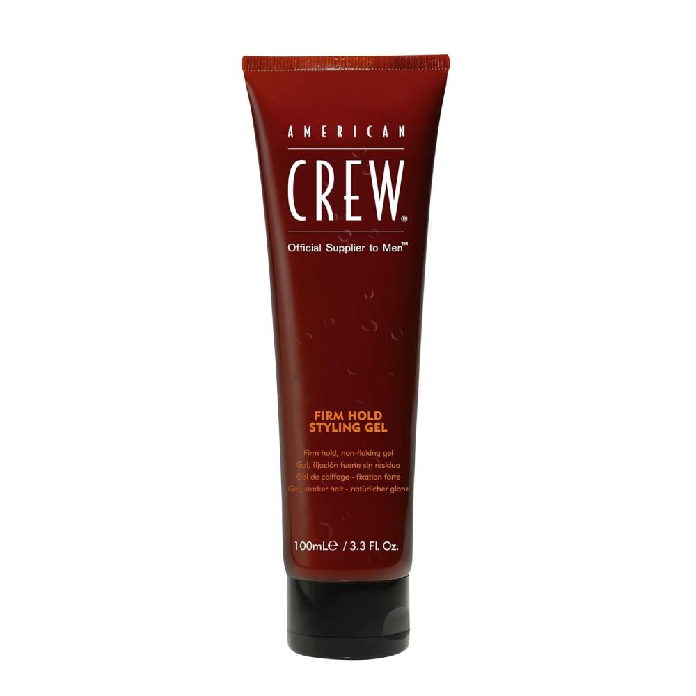 American Crew Men’s Hair Styling Gel, Firm Hold, Non-Flaking, 3.3 fl oz(3.3 Fl Oz (Pack of 1))
