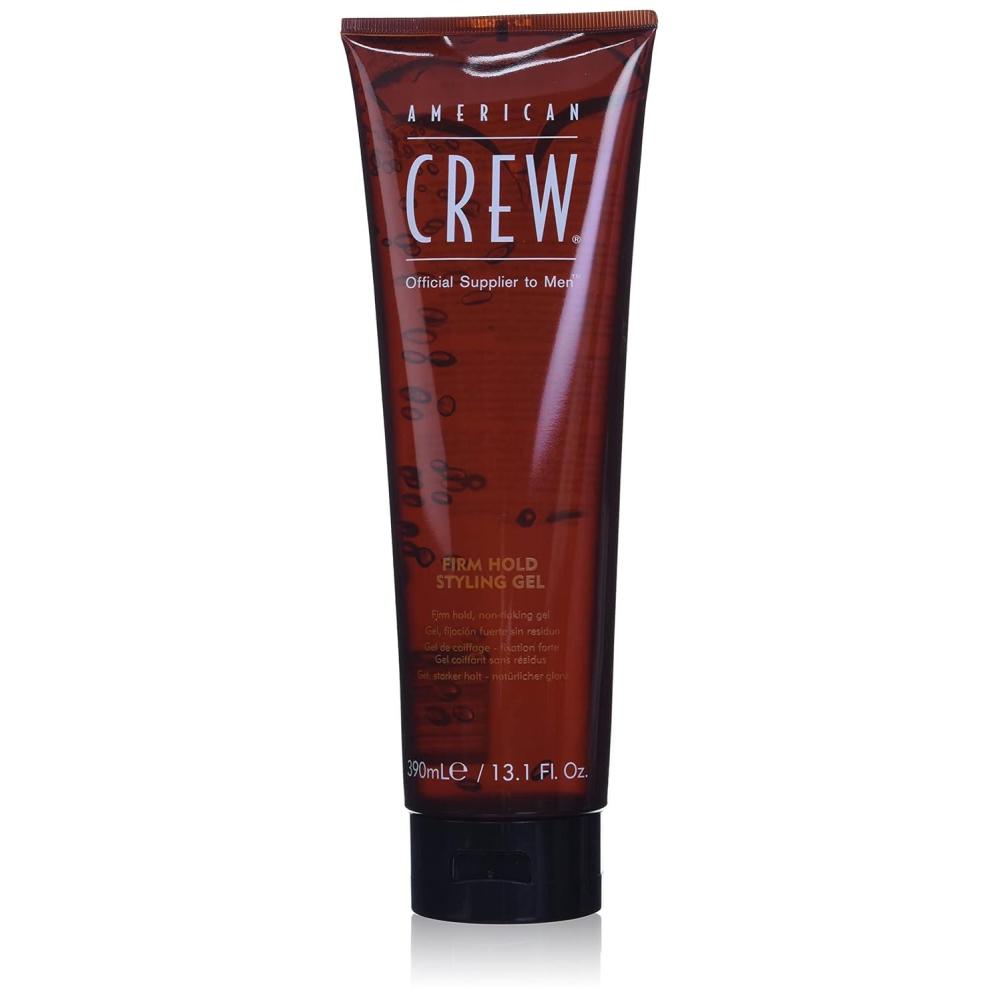 American Crew Men’s Hair Styling Gel, Firm Hold, Non-Flaking, 3.3 fl oz(13.1 Fl Oz (Pack of 1))