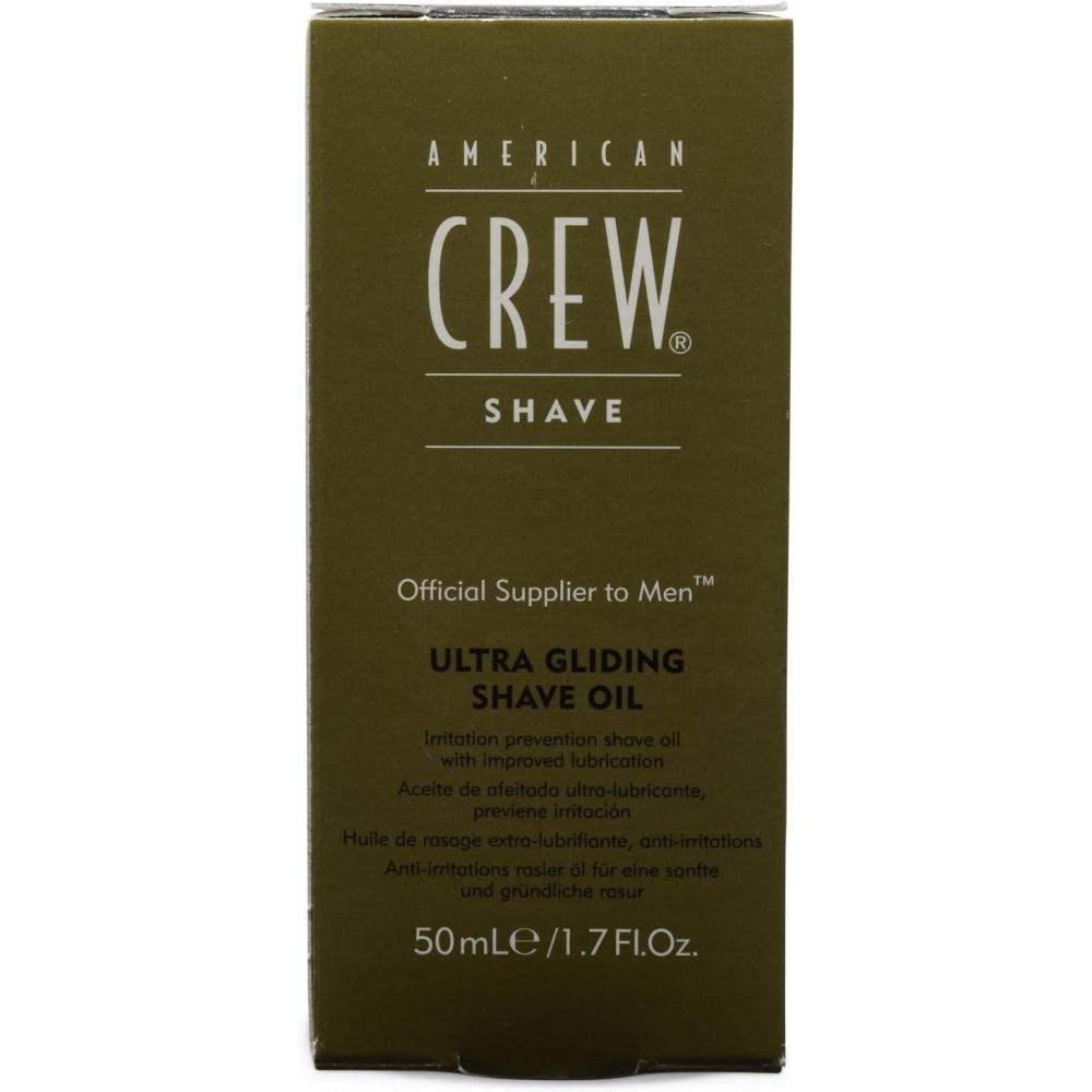 AMERICAN CREW Ultra Gliding Shave Oil, 1.7 Ounce(1.7 Fl Oz (Pack of 1))