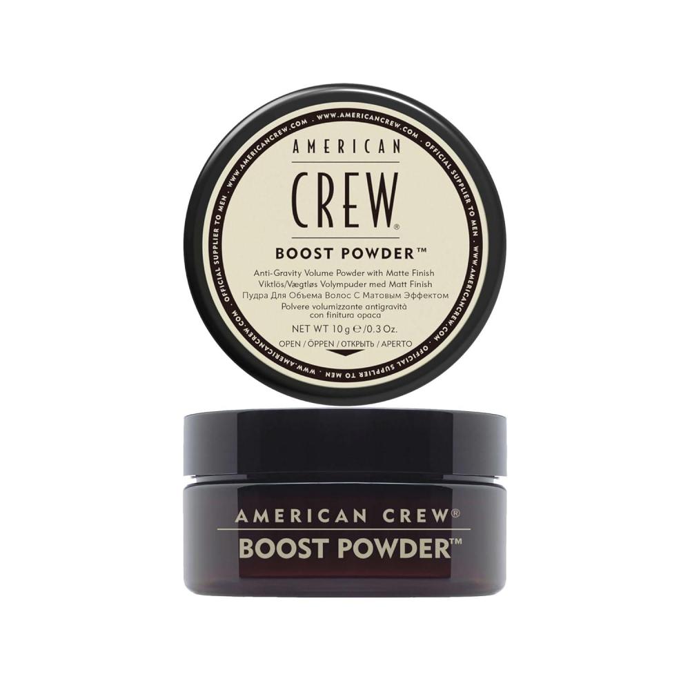 American Crew Men’s Hair Boost Powder, Provides Lift & Volume, 0.3 Oz (Pack of 1)(0.3 Ounce (Pack of 1))